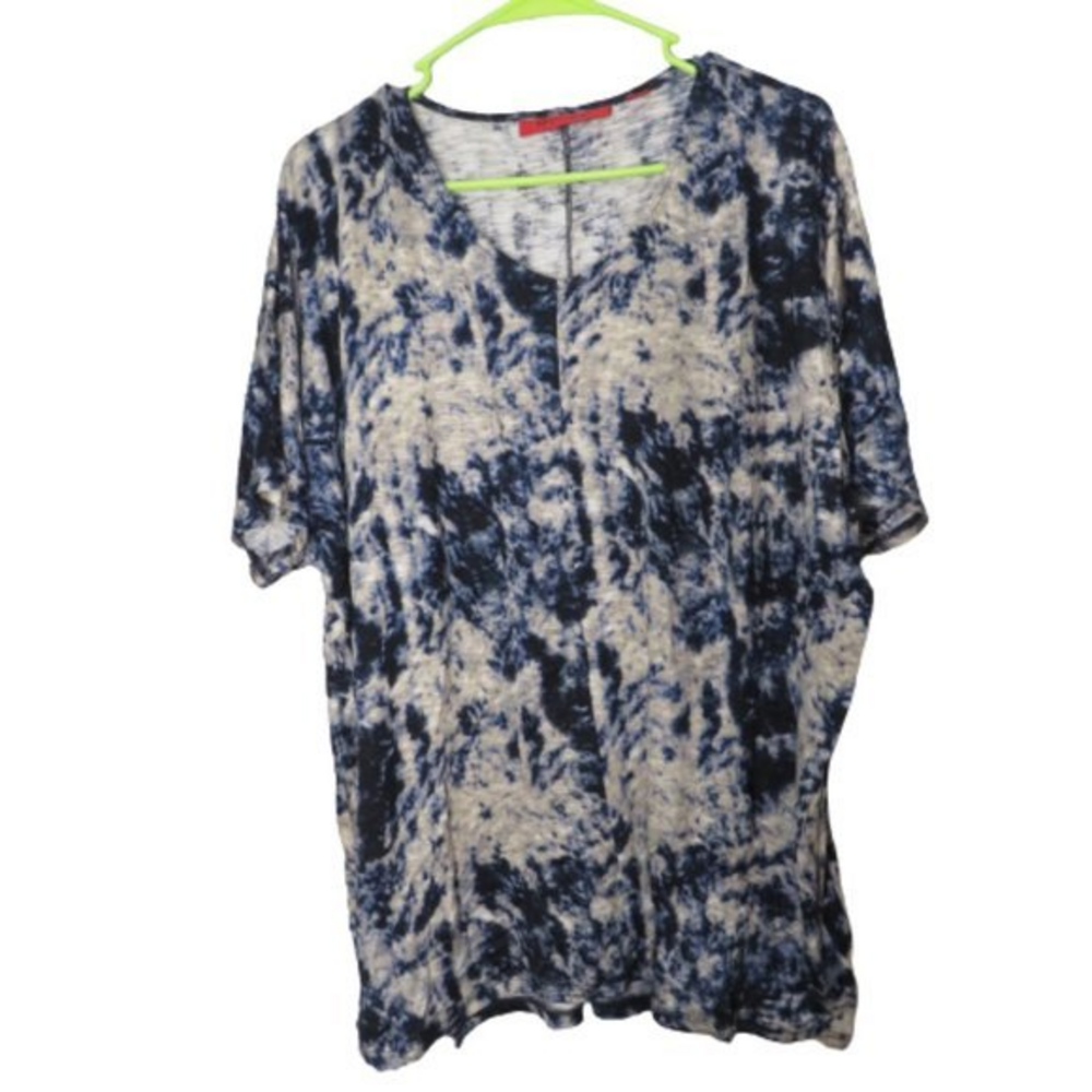 Belle Gray by Lisa Rinna Tunic Dolman‎ Sleeve Blouse